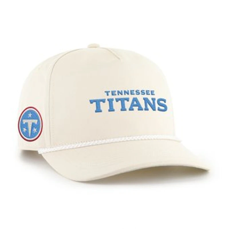 Men's '47 Natural Tennessee Titans Sure Shot Rope Hitch Adjustable Hat