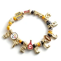 BaubleBar Pittsburgh Steelers Motif Beaded Bracelet