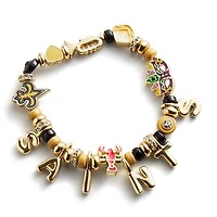 BaubleBar New Orleans Saints Motif Beaded Bracelet