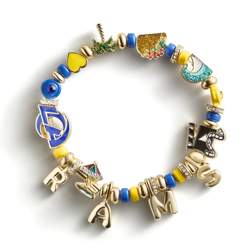 BaubleBar Los Angeles Rams Motif Beaded Bracelet