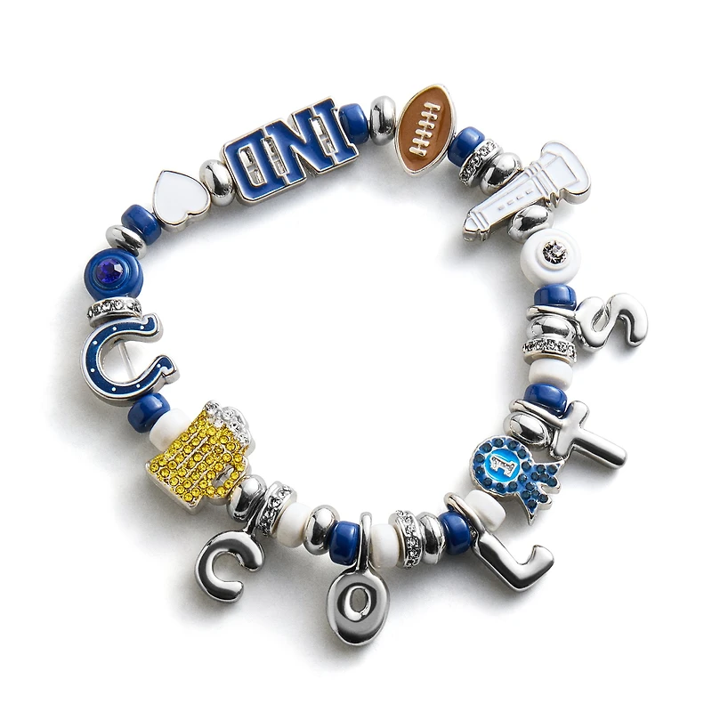 BaubleBar Indianapolis Colts Motif Beaded Bracelet