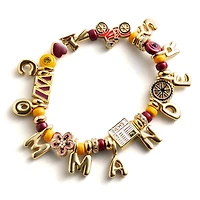 BaubleBar Washington Commanders Motif Beaded Bracelet