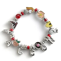 BaubleBar Atlanta Falcons Motif Beaded Bracelet