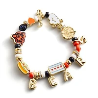 BaubleBar Chicago Bears Motif Beaded Bracelet