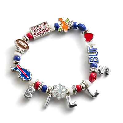 BaubleBar Buffalo Bills Motif Beaded Bracelet