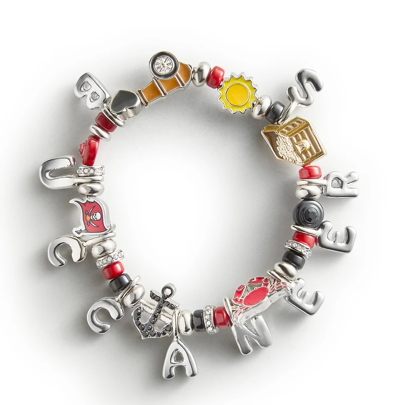 BaubleBar Tampa Bay Buccaneers Motif Beaded Bracelet