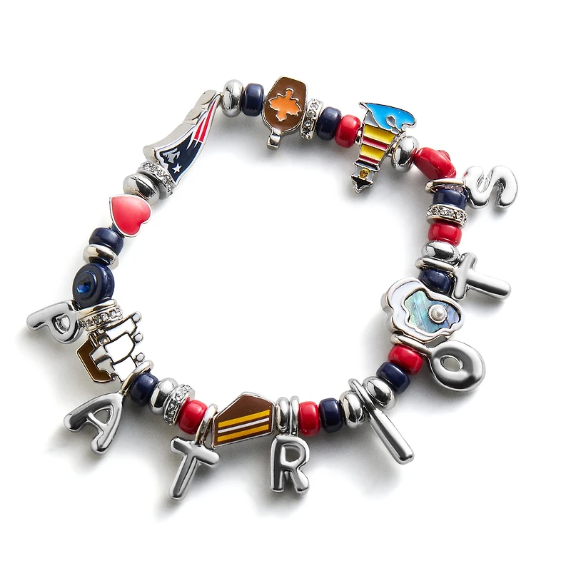 BaubleBar New England Patriots Motif Beaded Bracelet