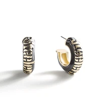 BaubleBar Pittsburgh Steelers Puffy Enamel Hoop Earrings
