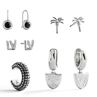BaubleBar Las Vegas Raiders Mixed Earring Set