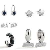 BaubleBar Seattle Seahawks Mixed Earring Set