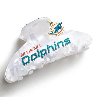 BaubleBar Miami Dolphins Charmed Hair Clip