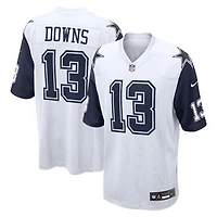 Men's Nike Caleb Downs White Dallas Cowboys Alternate Game Jersey