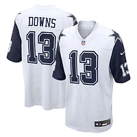 Men's Nike Caleb Downs White Dallas Cowboys Alternate Game Jersey
