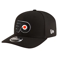 Men's New Era  Black Philadelphia Flyers 9SEVENTY Adjustable Hat