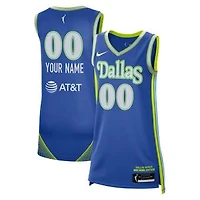 Unisex Nike Blue Dallas Wings Victory Custom Jersey - Rebel Edition