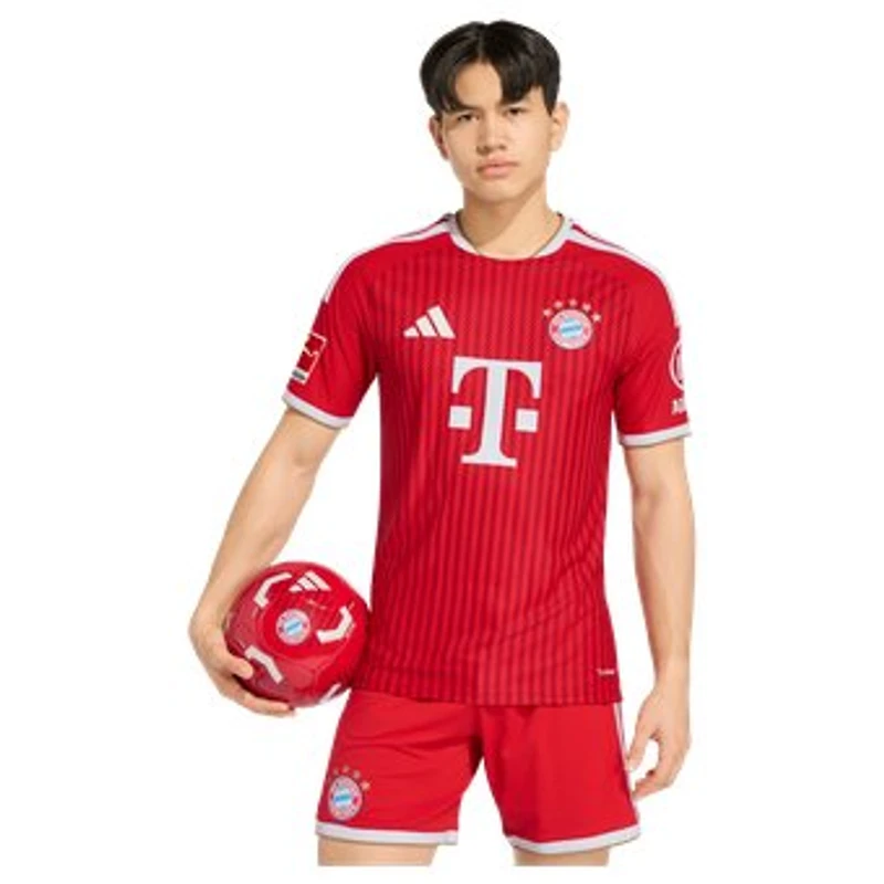 Men's adidas Red Bayern Munich 2026/27 Home On-Field Authentic Patch Jersey