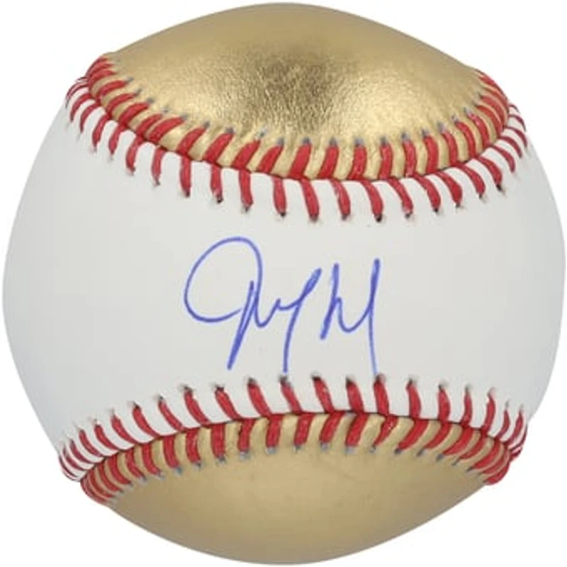 Ketel Marte Arizona Diamondbacks Autographed Gold/White Leather Baseball