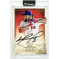 David Ortiz Boston Red Sox Autographed 2016 Topps Five Star #FSA-DO #23/50 Card