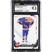 Megan Keller Team USA 2026 Topps Now Olympics OT Winner Delivers Olympic Gold to Team USA #15 CGC Authenticated Card