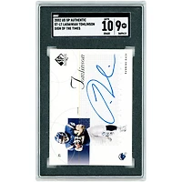 LaDainian Tomlinson San Diego Chargers Autographed 2002 Upper Deck SP Authentic Sign Of The Times #ST-LT SGC Authenticated 9/10 Card