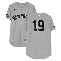 Ryan McMahon New York Yankees Game-Used #19 Gray Jersey vs. San Francisco Giants on March 25, 2026