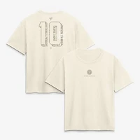 Women's Cream Lionel Messi Inter Miami CF Legacy Name & Number T-Shirt