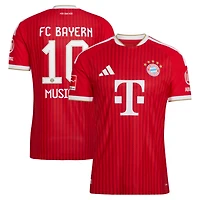 Men's adidas Jamal Musiala Red Bayern Munich 2026/27 Home On-Field Authentic Jersey