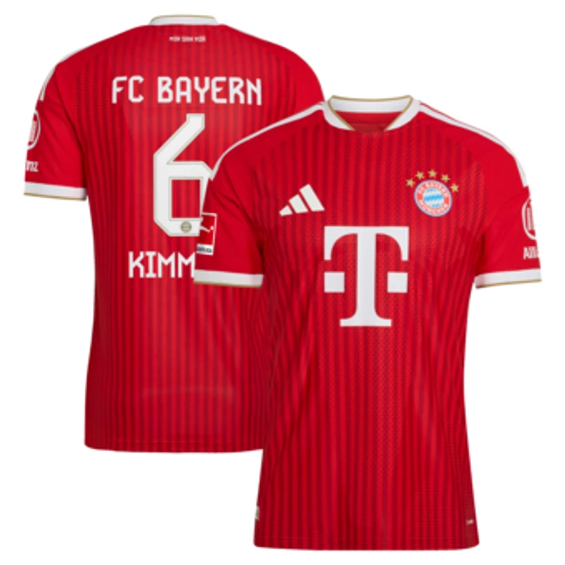 Men's adidas Joshua Kimmich Red Bayern Munich 2026/27 Home On-Field Authentic Jersey