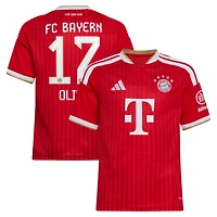 Youth adidas Michael Olise Red Bayern Munich 2026/27 Home Replica Jersey