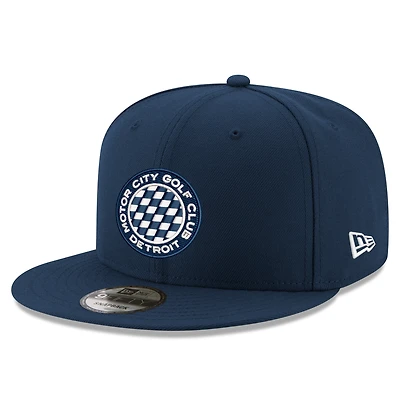 Men's New Era  Navy Motor City Golf Club 9FIFTY Snapback Hat