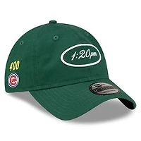 Men's New Era x Alice & Wonder Green Chicago Cubs 9TWENTY Adjustable Hat