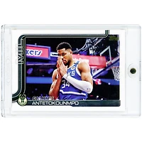 Giannis Antetokounmpo Milwaukee Bucks 2025 Topps Gold Mirror SSP #54 Card