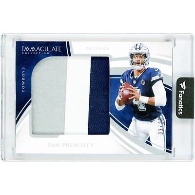 Dak Prescott Dallas Cowboys 2025 Panini Immaculate Collection Jumbo Tri-Color Relic #IL-DPT #3/25 Card