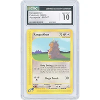 Kangaskhan 2003 Pokemon Aquapolis Common #88 CGC Authenticated 10 Card