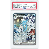 Kingdra EX 2024 Pokemon Scarlet & Violet Special Illustration Collection Black Star Promo #131 PSA Authenticated 9 Card