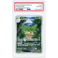 Exeggutor 2025 Pokemon Mega Evolution Illustration Rare #135 PSA Authenticated 10 Card
