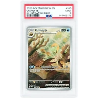 Omanyte 2023 Pokemon 151 Illustration Rare #180 PSA Authenticated 9 Card