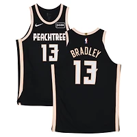 Tony Bradley Atlanta Hawks Game-Used #13 Black Nike City Edition Jersey vs. Cleveland Cavaliers on April 10, 2026 - Size 54+4