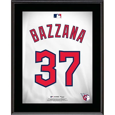Travis Bazzana Cleveland Guardians 10.5" x 13" Jersey Number Sublimated Player Plaque