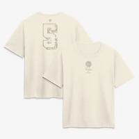 Women's Sophie Cunningham Cream Indiana Fever Fashion Name & Number T-Shirt