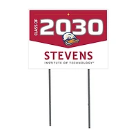 Jardine Stevens Institute of Technology Ducks Class of 2030 18" x 24" Yard Sign