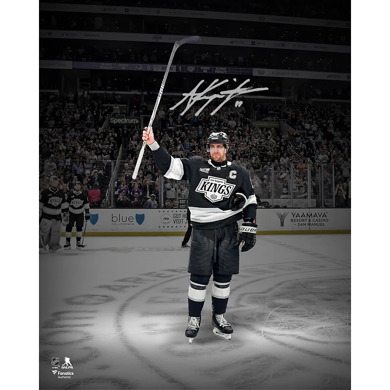 Anze Kopitar Los Angeles Kings Autographed 8" x 10" Final NHL Game Salute Spotlight Photograph