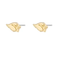 Women's LUV AJ  Gold Arizona Cardinals Logo Stud Earrings