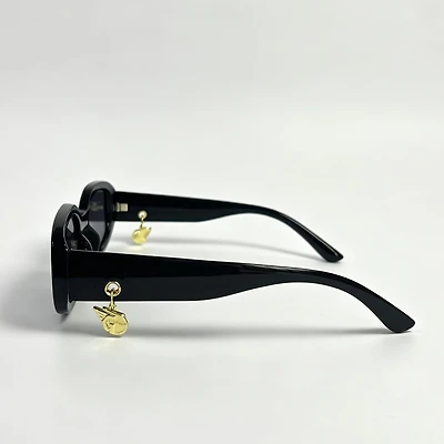 Women's LUV AJ Cleveland Guardians Logo Charm Sunglasses