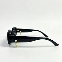Women's LUV AJ Detroit Tigers Logo Charm Sunglasses