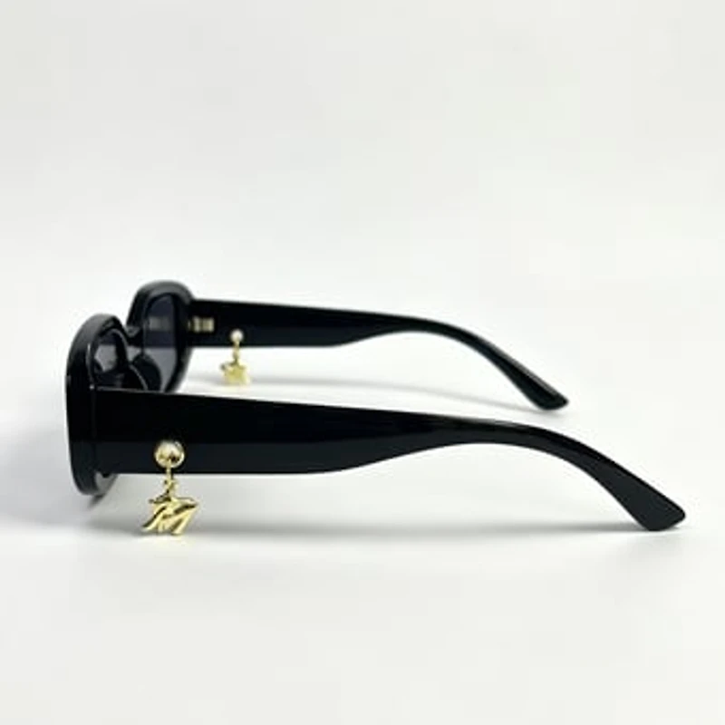 Women's LUV AJ Miami Marlins Logo Charm Sunglasses
