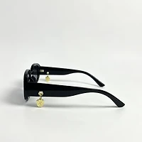 Women's LUV AJ Milwaukee Brewers Logo Charm Sunglasses