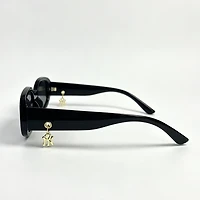 Women's LUV AJ New York Yankees Logo Charm Sunglasses