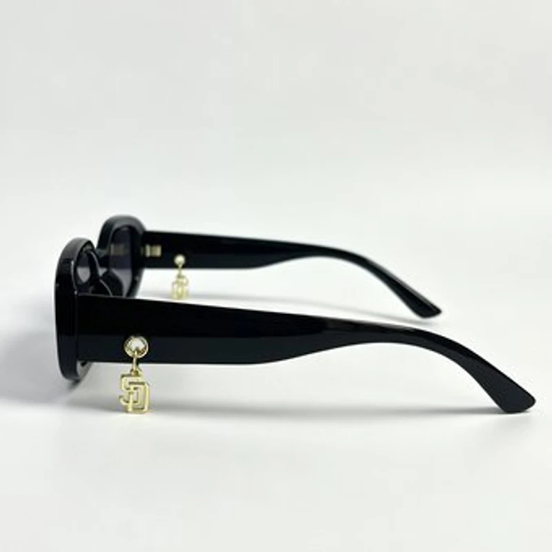 Women's LUV AJ San Diego Padres Logo Charm Sunglasses
