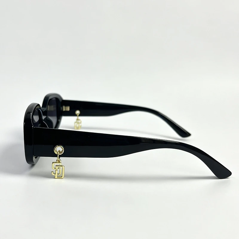 Women's LUV AJ San Diego Padres Logo Charm Sunglasses